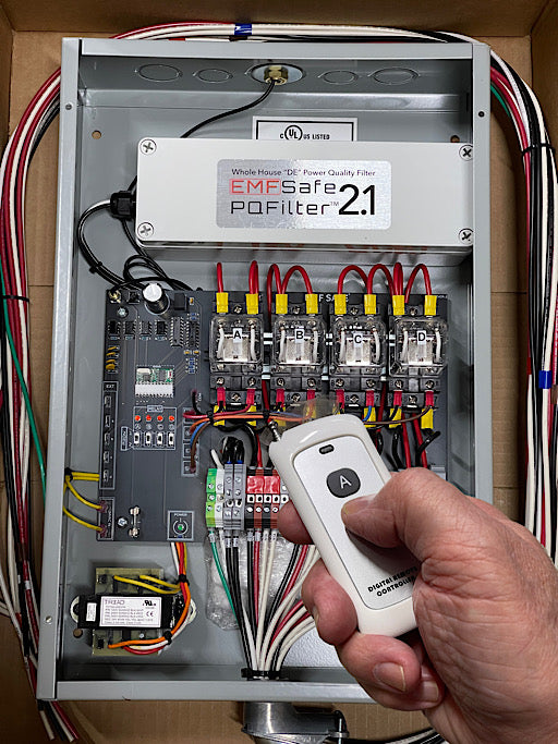 EMFSafe cut off switch for Neutral & Power