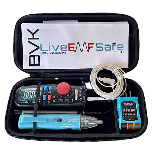 Body Voltage Kit (BVK) Measure, mitigate, mend.