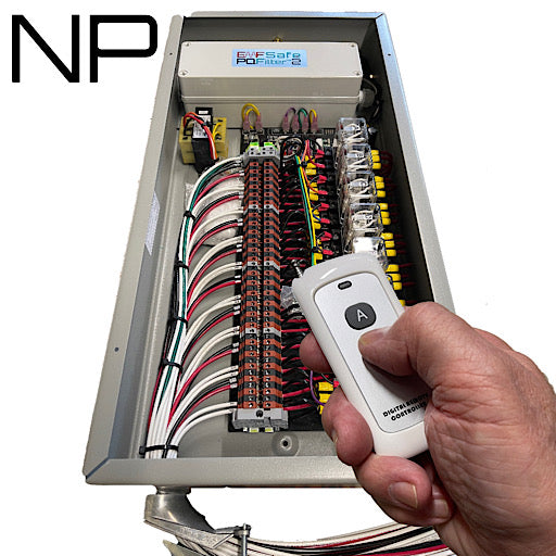 EMFSafe cut off switch for Neutral & Power